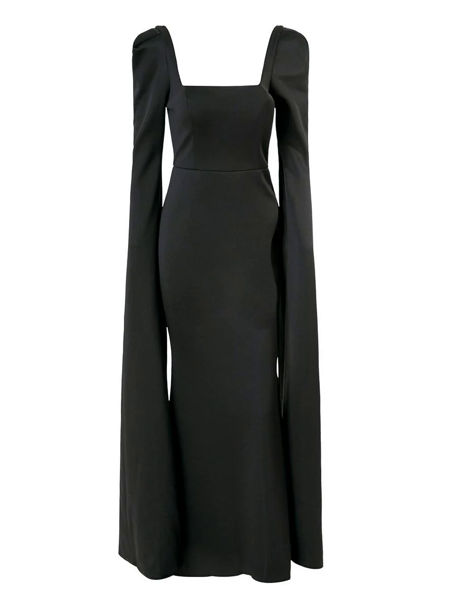 Formal Square Neck Mermaid Dress XJ878