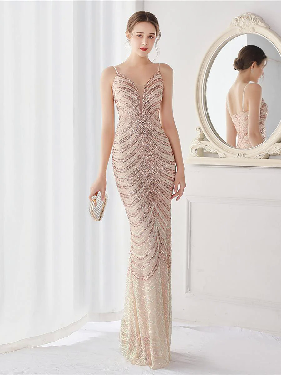 Off Shoulder Long Black And White Evening Dress M02037